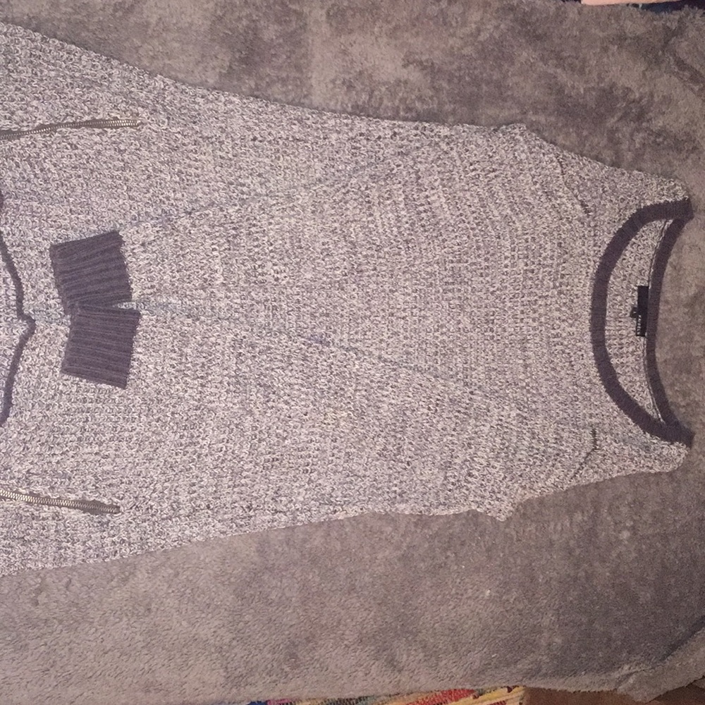 Space grey sweater